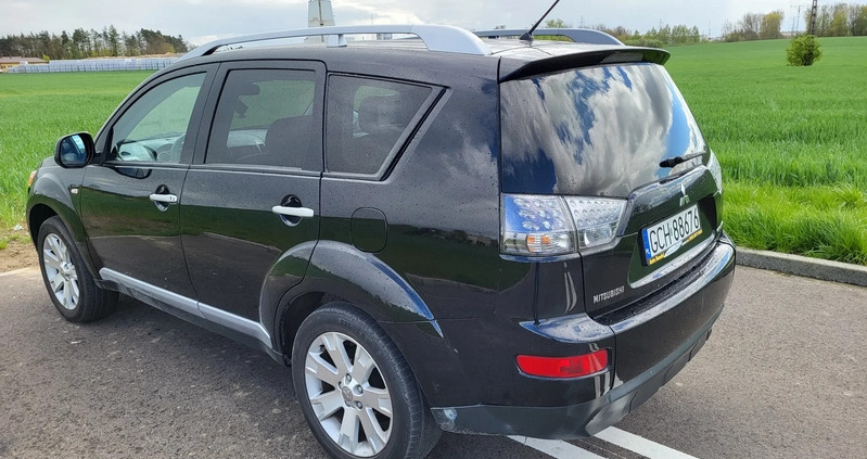 Mitsubishi Outlander cena 20500 przebieg: 342000, rok produkcji 2008 z Chojnice małe 79